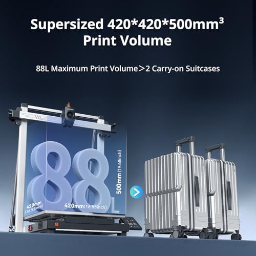 Anycubic Kobra 3 Max 3D Printer Only, Support Multicolor Needs ACE Pro - size: Anycubic Kobra 3 Max