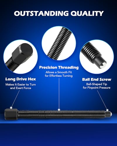 OMT Bearing Puller Set, Bearing Splitter Tool Kit - color: Black Bearing Splitter Kit, size: 14pc Bearing Splitter Kit
