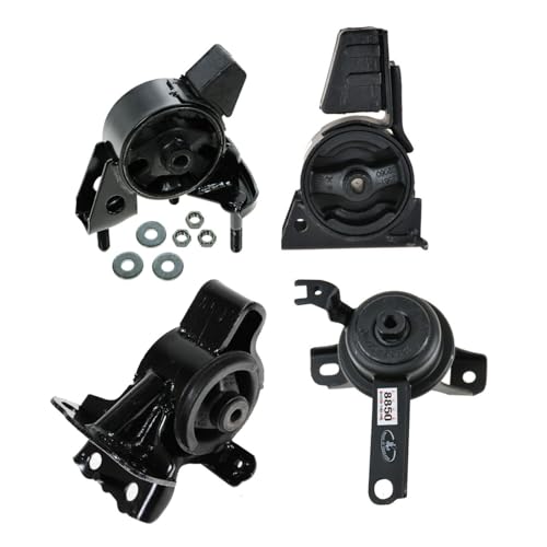 TRQ Engine Motor Transmission Mount KIT Set of 4 - style: MTA32807