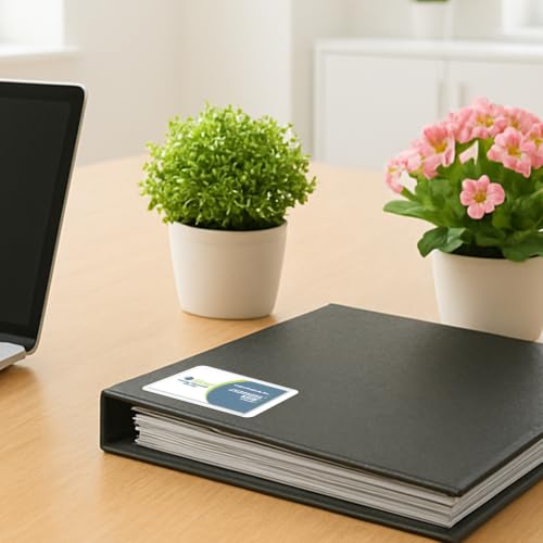 C-Line Self-Adhesive Business Card Holders, Clear, 10/Pack (70238)