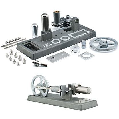DjuiinoStar Hot Air Stirling Engine Assembly Kit: Spend 30 Minutes to Build Your Own Stirling Engine