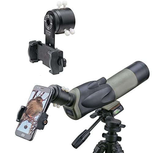Scope Phone Adapter, Smartphone Mount for Birding & Outdoor