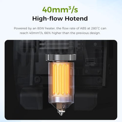 Creality Official K2 Plus Hotend Kit, Upgrades Ceramic Heating Block Kit, Unicorn Quick Swap 3D Printer Nozzle, High Flow Extruder Heater Block, All Metal Integrated for Creality 3D Printers - style: K2 Plus