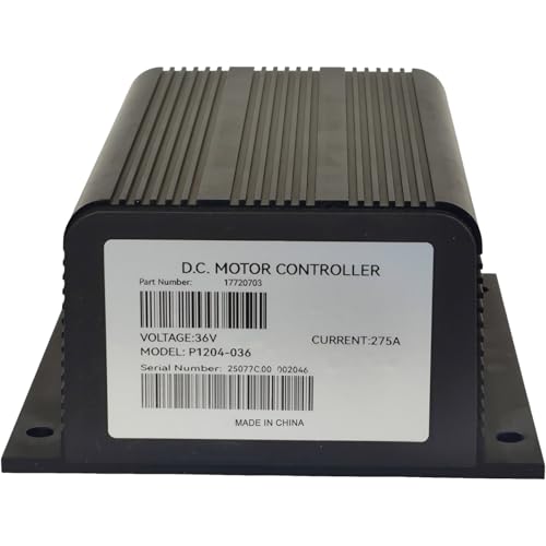 EZROAD 1204-036 36V 275A 0-5K DC Motor Controller Compatible with Curtis Upgrade PMC Programmable Electronic Drive Speed Control Industrial Electric Vehicle