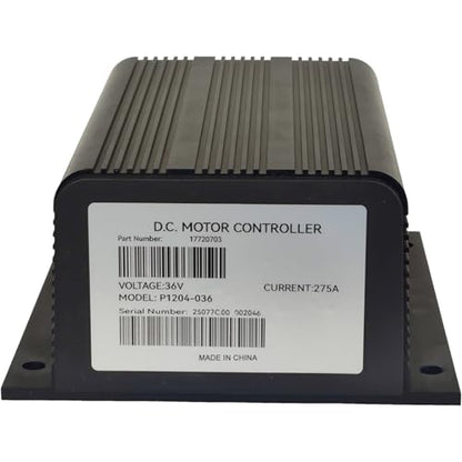 EZROAD 1204-036 36V 275A 0-5K DC Motor Controller Compatible with Curtis Upgrade PMC Programmable Electronic Drive Speed Control Industrial Electric Vehicle
