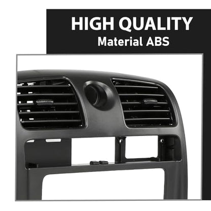 Radio Dash Bezel Trim Panel, Cover, Black - color: Black, size: Colorado/Canyon 2004-2012