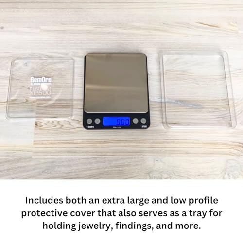 GemOro Platinum XP500 Extra-Precision Pocket Jewelry Scale, 500g x 0.01g