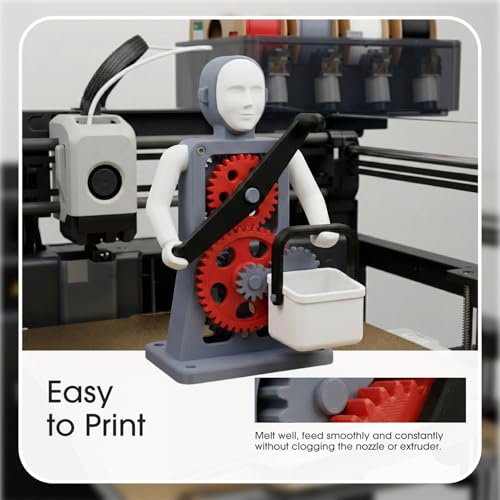 eSUN PLA+ Filament 3D Printer Filament PLA Plus 4KG Fire Engine Red - color: Fr4-fire Engine Red, size: 4KG