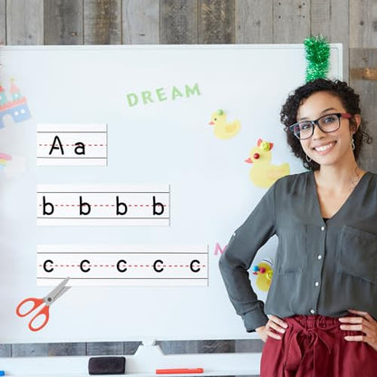 Magnetic Sentence Strips for Whiteboard,3"x12ft Roll - size: 12 Feet x 3 Inch