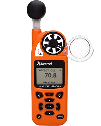 Kestrel 5400 WBGT Heat Stress Tracker - color: Orange, size: Standard Non-LiNK