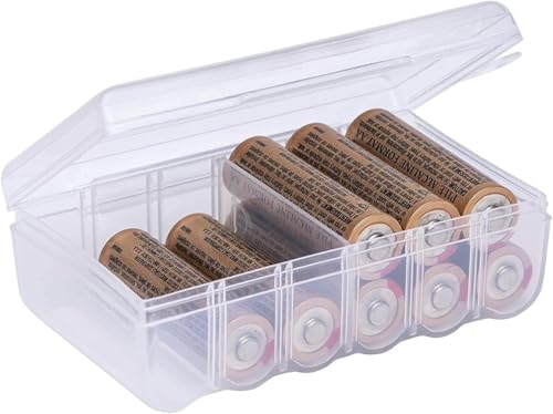 Dial Industries Battery Storage Organizer Case, Holds 12 AA - style: 12 AA