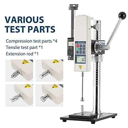 500N/112Lbf Digital Push Pull Force Gauge with Lever Test Stand