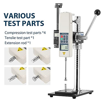 500N/112Lbf Digital Push Pull Force Gauge with Lever Test Stand