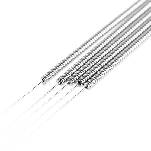 MUXSAM 5-Pack 0.3mm Needle Drill Bits, 3D Printer Nozzle Cleaning Kit - size: 0.3mm