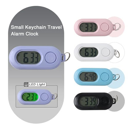 Small Glass Desktop Whiteboard with Clock, Mini Pure Glass Dry-Erase Purple - color: Clock Purple