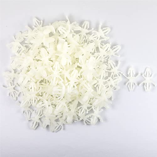 PCB Support Spacer Double Head PCB Standoff Isolation Column Reverse Locking Circuit Boards Nylon Aircraft Shape Insulation Bracket Support Height 4.8mm /0.19" (Pack of 100pcs) - size: Aircraft Shape-Support Height 4.8mm (100pcs)