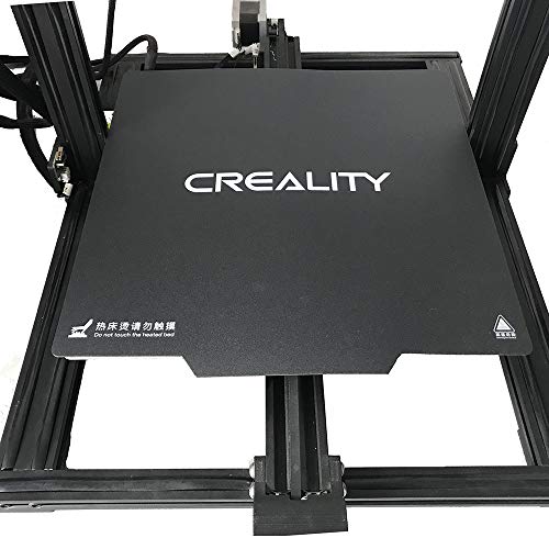Official Creality Ultra-Flexible Removable Magnetic 3D Printer Build Surface Heated Bed Cover for CR-10/CR-10S/Ender 3 Max/Ender 3 Max Neo/SV06 Plus/SV04 IDEX/Longer LK5 Pro 3D Printer 310X310MM