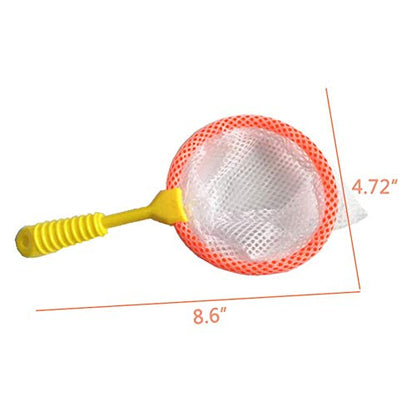 Shindel 6 PCS Bug Catcher for Kids, Small Insect Collecting Net, 4 Inch
