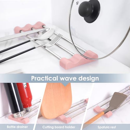Tomorotec Adjustable Over-The-Sink Kitchen Rack, BPA-Free, Pink - color: Pink