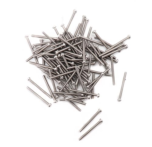 cSeao 100pcs M2 x 20mm Pan Head Phillips Drive Machine Screws 304 Stainless Steel - size: M2 x 20mm 100pcs
