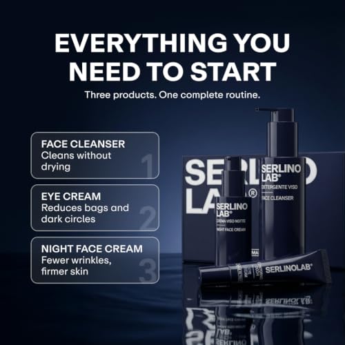 SERLINO LAB essential kit, 3 different items, made in Italy