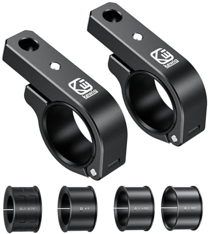 BRCOVAN 2PCS, Metal Light Bar Mounts, Off-Road LED Light Mounting Bracket
