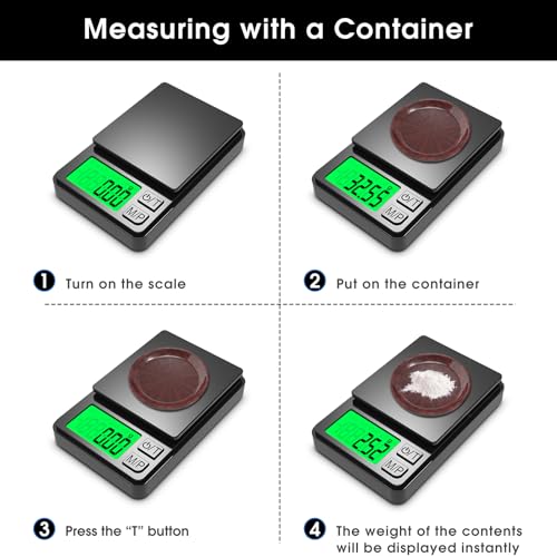 Mik-Nana Pocket Scale, 1000g x 0.01g Precision Gram Scale