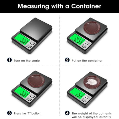 Mik-Nana Pocket Scale, 1000g x 0.01g Precision Gram Scale