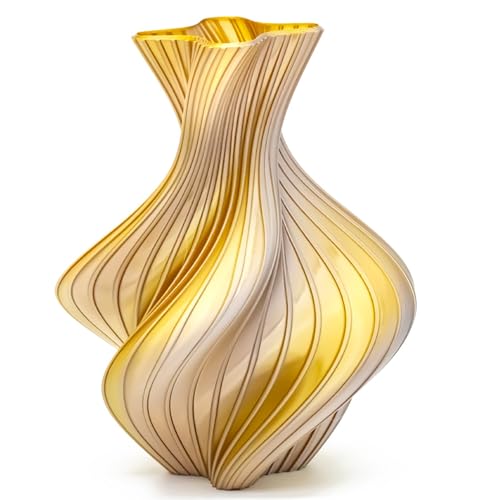 Silk Dual Color Gold Silver PLA 1.75mm 1kg Shiny 3D Printer Filament FDM - color: A_pla-2ssc-08 Silk Gold+silver