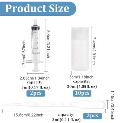 BENECREAT 10 Pack 1oz Travel Bottles Small Travel tubes Plastic Flip Cap Sample Bottle Refillable Travel Bottles for Makeup, Liquid, Cosmetic Toiletries Product - size: ['30 ml']
