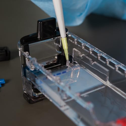 Edvotek M12 Complete Dual Electrophoresis Apparatus, 2 Lab Groups Sample, 7cm Length x 7cm Width Gel Trays, Case of 1 - style: M12