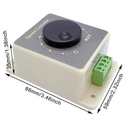 PWM DC Motor Speed Controller Switch Control 10V-60V 20A
