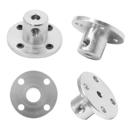 4mm Flange Shaft Coupling, 4 PCS - size: 4mm, style: 4PC