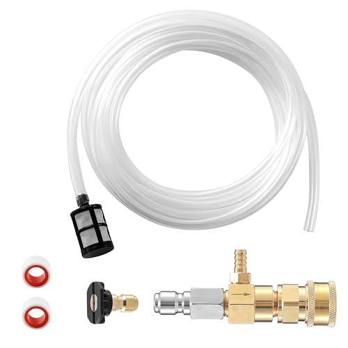JOEJET Fixed Downstream Injector for Pressure Washer, 2-4 GPM - size: 2-4 GPM