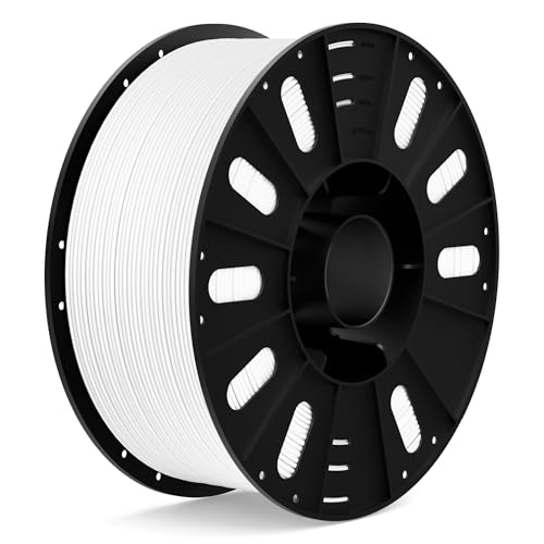 ELEGOO Rapid PETG 3D Printer Filament 1.75mm White 3KG Large Spool - color: 1 Big Spool White 3kg