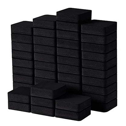 Favourde 48 Pack Magnetic Whiteboard Dry Erase Erasers for Classroom School - color: Black