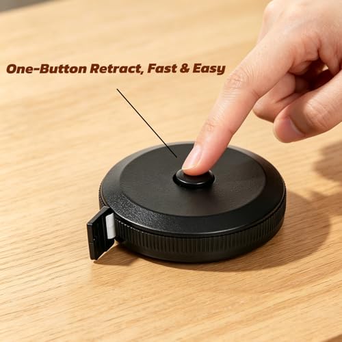 Soft Tape Measure 4 Pack 60" Body Measuring Retractable Cloth Sewing Tailor - color: Black + White + Blue