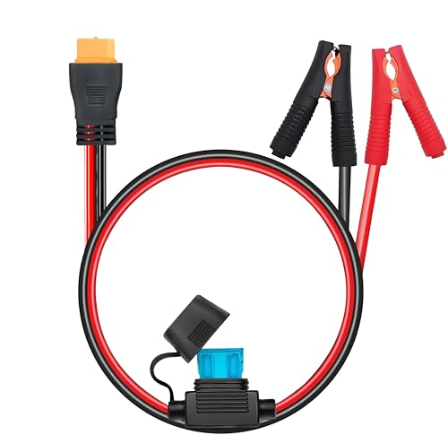 10AWG XT60 to Alligator Clips,XT60 to Battery Alligator Clip Cable - size: Alligator Clip to XT60