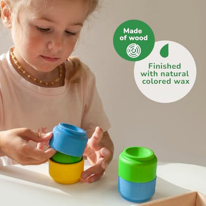 Ulanik Balls in Nests Starter Kit Montessori Toys for 1 Year Old