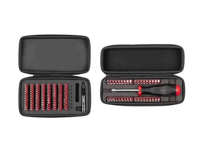 TEKTON 4 mm and 1/4 Inch Bit Driver and Bit Set, 134-Piece | DRV99004 - style: 134-pc. 4 mm and 1/4 Inch Bit Driver and Bit Set with Cases