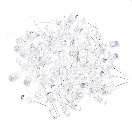 CHANZON 100 pcs 5mm RGB Multicolor Slow Blinking Dynamics LED Diode Lights - color: M) Slow Flash, size: 5mm Round Top