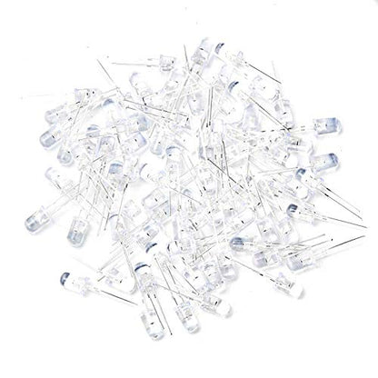 CHANZON 100 pcs 5mm RGB Multicolor Slow Blinking Dynamics LED Diode Lights - color: M) Slow Flash, size: 5mm Round Top