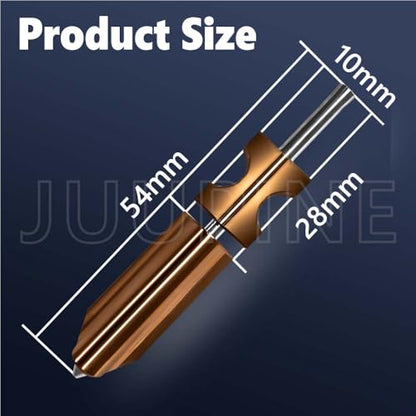 New Upgraded 0.25M Hotend Kit for Flashforge AD5X Nozzle, All Metal 3s Quick-Detachable Nozzle kit,HTR 550°C Hardened Steel Nozzle Wear-Resistant,32mm³/s High Flow,600mm/s High-Speed AD5X Parts - style: AD5X Nozzle (0.25mm)