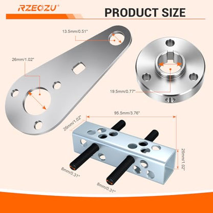 3/4" Crankshaft Holder Tool + Flywheel Puller for Predator 212 224cc - size: Crankshaft Holder Tool with Flywheel Pulley