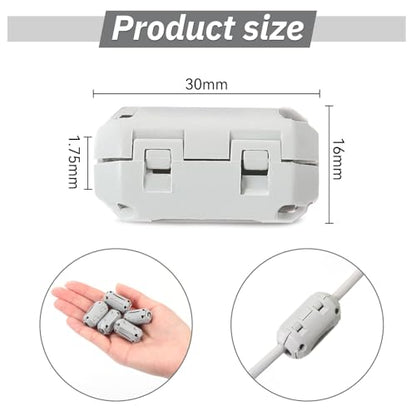 Outus 6 Pcs 6 Pcs 3D Printer 1.75mm Filament Filter, Filament Dust Cleaner