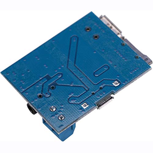 HiLetgo TF Card U Disk Play MP3 Decoder Player Module with Audio Amplifier Audio Decoding Player Module Micro USB 5V Power Supply - size: Small