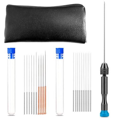 3D Printer Nozzle Cleaning Kit with Bag 22PCS Nozzle Cleaning Needles Kit