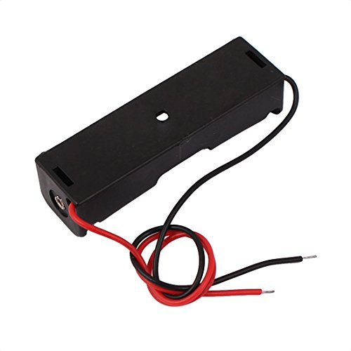 2 Pack Single AA Battery Holders 1.5V with Wire Leads for Projects