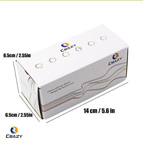 Silicone Wire Kit CBAZY Electric Wire Hook up Wire Kit (Solid Wire) 24 Gauge 6 Colors 26.2 feet Each Wires 24 AWG - color: silicone-soild-electrical wire, size: 24AWG