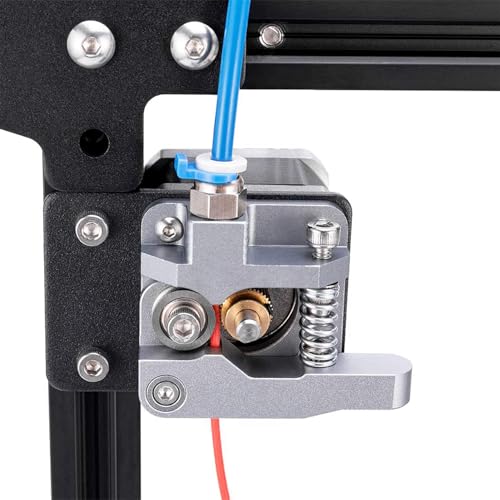 1m PTFE Teflon Tube Capricorn Bowden Tubing for 1.75mm Filament 3D Printer Replacement Parts Kit,with 2X PC4-M6 2X PC4-M10 Pneumatic Fittings Tube Cutter for Ender 3 V2/ Pro/Ender 5/ CR-10/10S